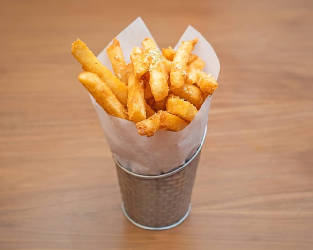 Crispy Seasoned Fries.